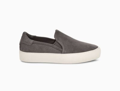 UGG Jass Suede Womens Sneakers Mole/ Dark Grey - AU 271XN